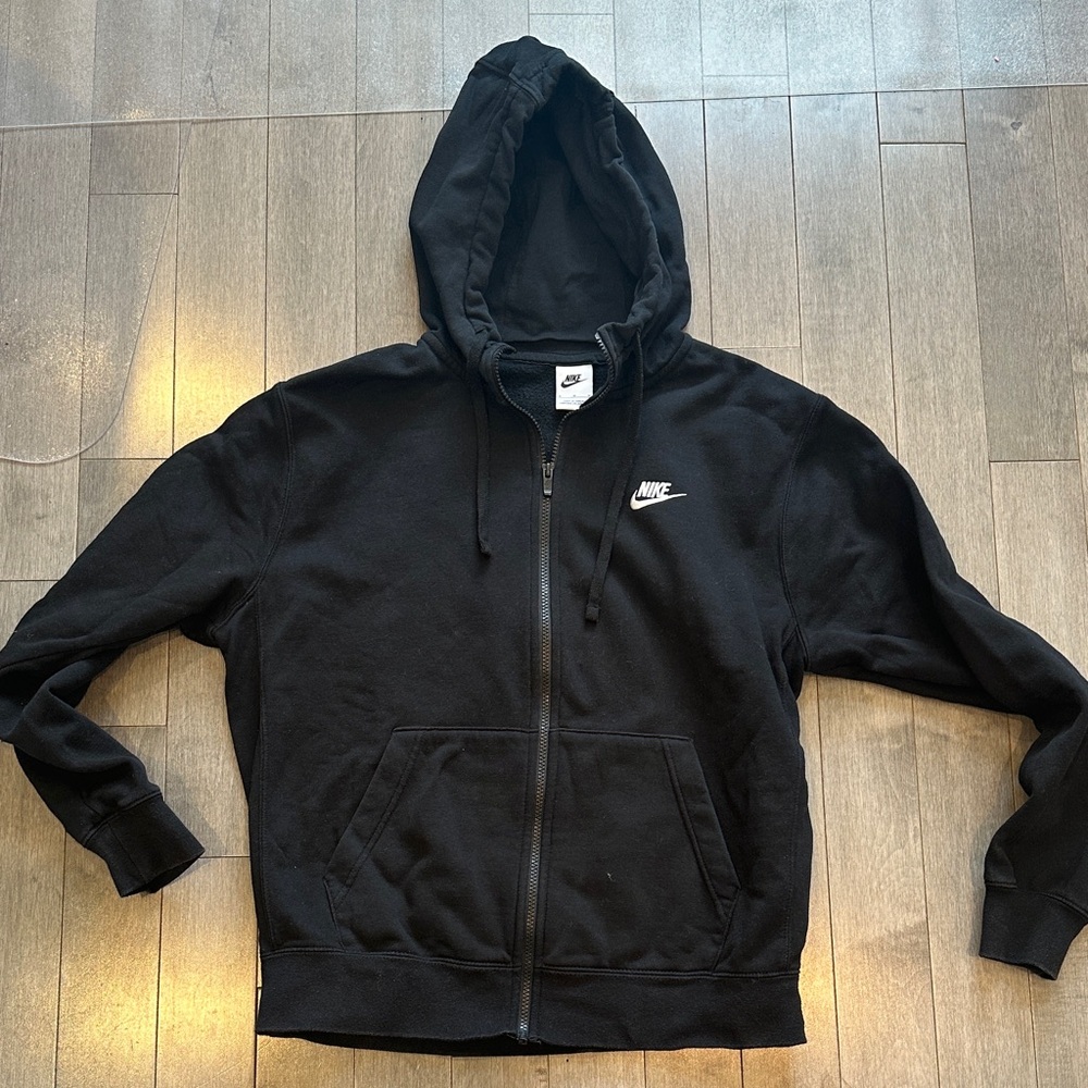 Nike Black Full-Zip Hoodie